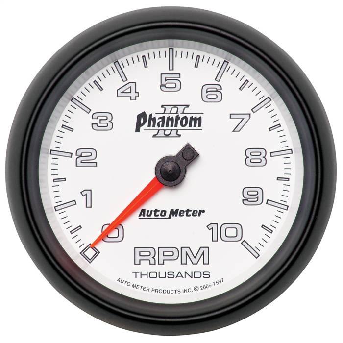 AutoMeter - AutoMeter Phantom II In-Dash Tachometer 7597