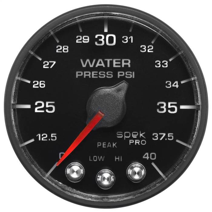 AutoMeter - AutoMeter Spek-Pro NASCAR Water Pressure Gauge P551328-N1