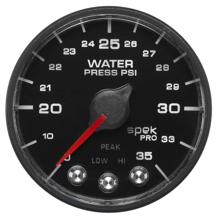 AutoMeter - AutoMeter Spek-Pro NASCAR Water Pressure Gauge P543328-N1