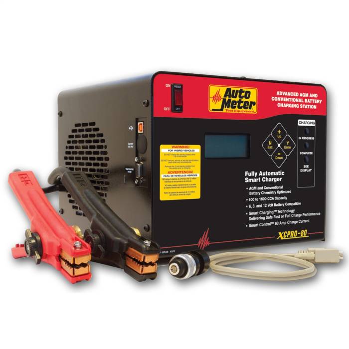 AutoMeter - AutoMeter AGM Optimized Fast Charger XCPRO-80