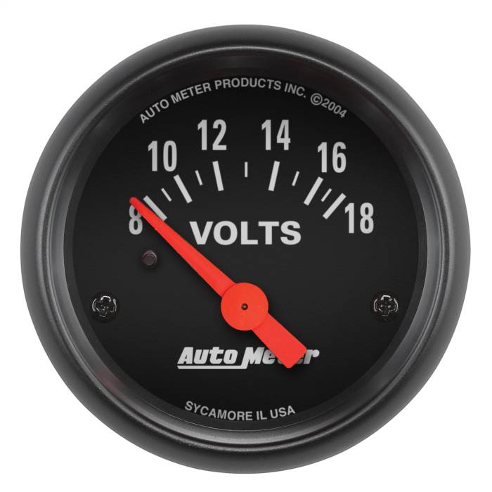AutoMeter - AutoMeter Z-Series Electric Voltmeter Gauge 2645