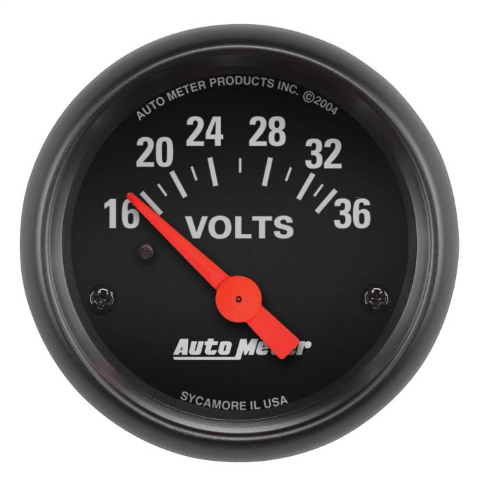AutoMeter - AutoMeter Z-Series Electric Voltmeter Gauge 2651
