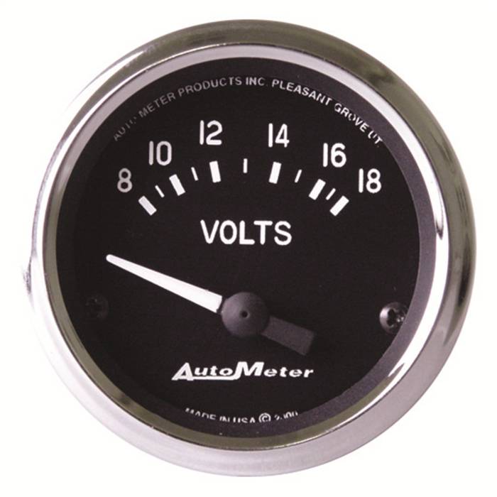 AutoMeter - AutoMeter Cobra Electric Voltmeter Gauge 201009