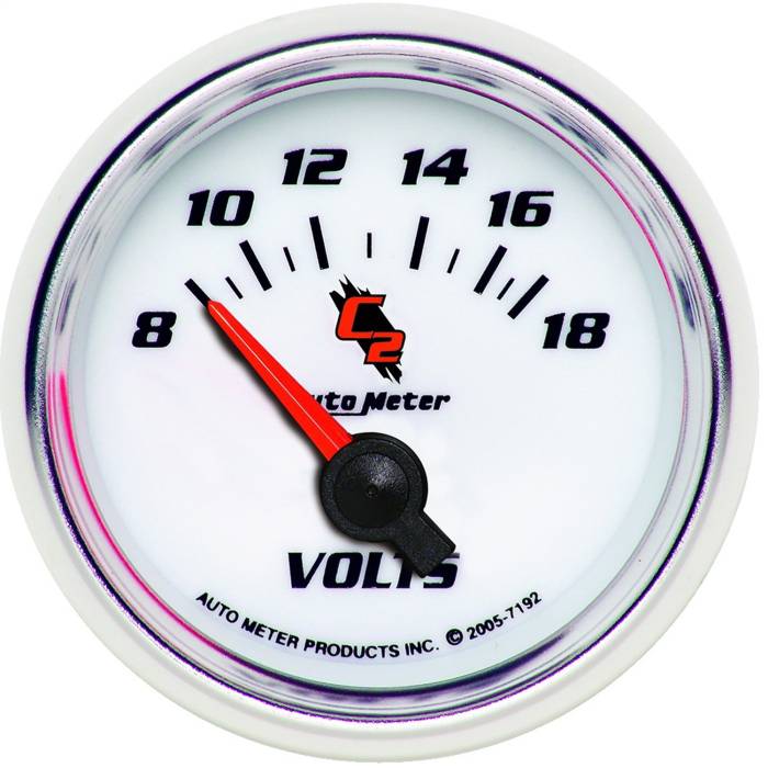 AutoMeter - AutoMeter C2 Electric Voltmeter 7192