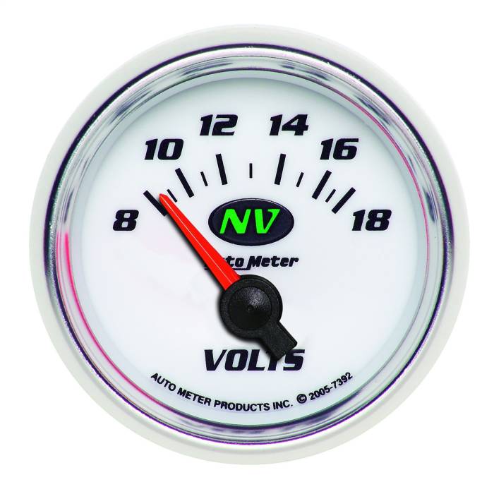AutoMeter - AutoMeter NV Electric Voltmeter 7392