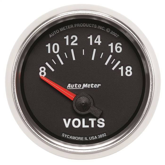 AutoMeter - AutoMeter GS Electric Voltmeter 3892