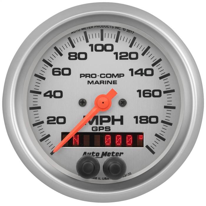 AutoMeter - AutoMeter Marine GPS Speedometer 200639-33