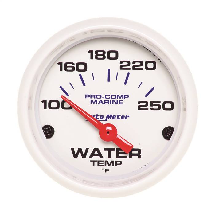 AutoMeter - AutoMeter Marine Electric Water Temperature Gauge 200762