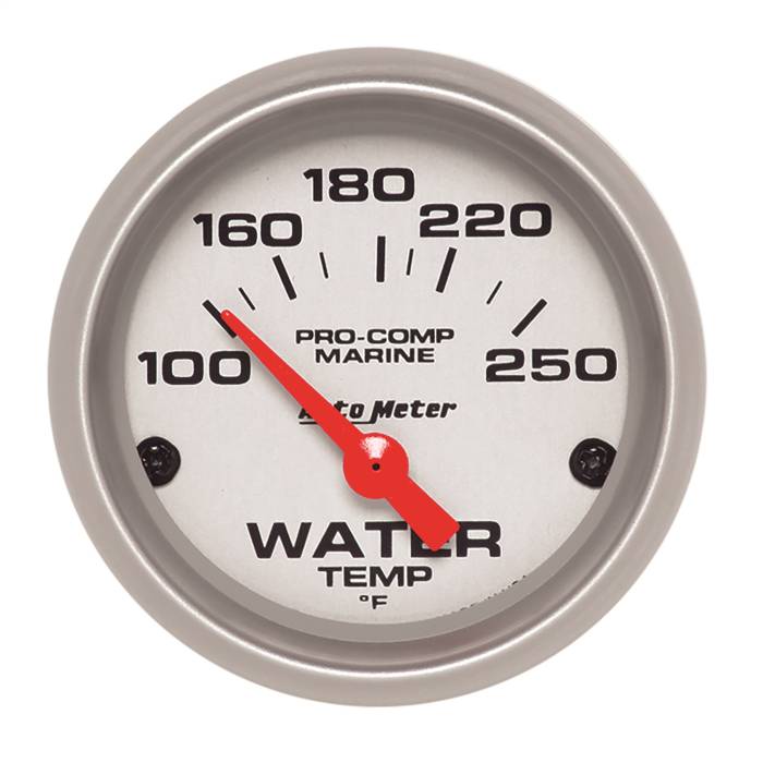 AutoMeter - AutoMeter Marine Electric Water Temperature Gauge 200762-33
