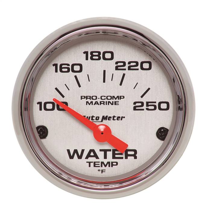 AutoMeter - AutoMeter Marine Electric Water Temperature Gauge 200762-35