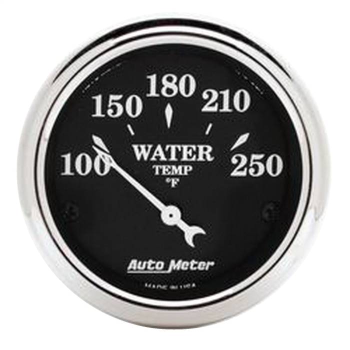 AutoMeter - AutoMeter Old Tyme Black Water Temperature Gauge 1737