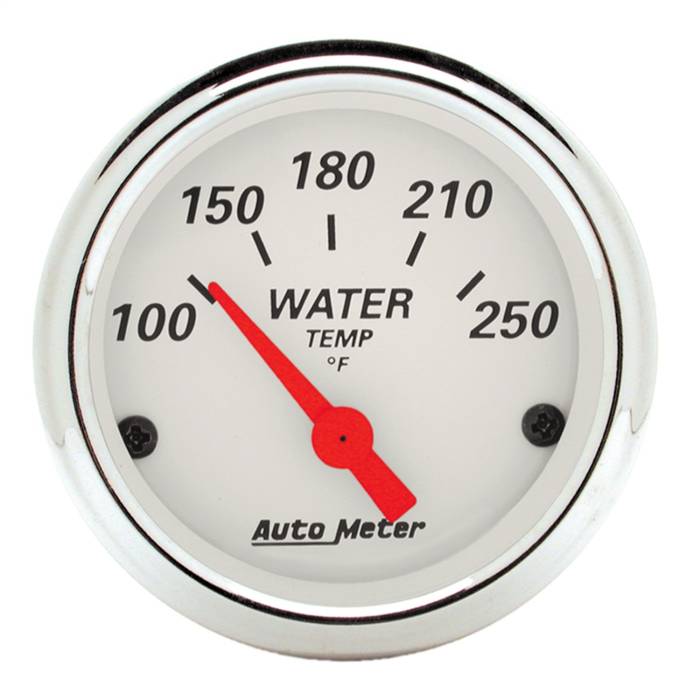 AutoMeter - AutoMeter Arctic White Water Temperature Gauge 1337
