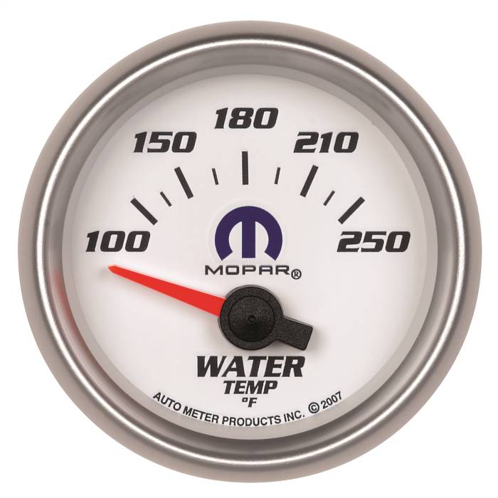 AutoMeter - AutoMeter MOPAR Electric Water Temperature Gauge 880030