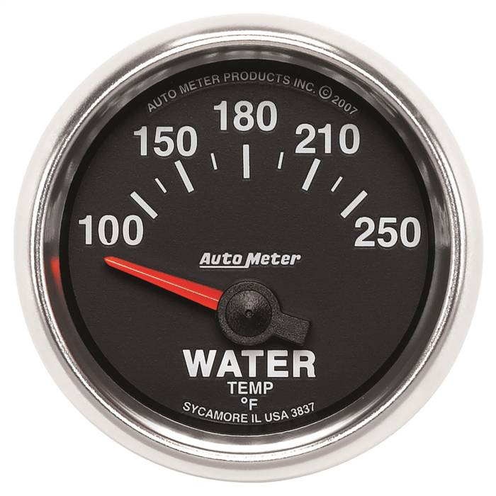 AutoMeter - AutoMeter GS Electric Water Temperature Gauge 3837