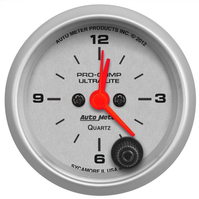 AutoMeter - AutoMeter Ultra-Lite Clock 4385