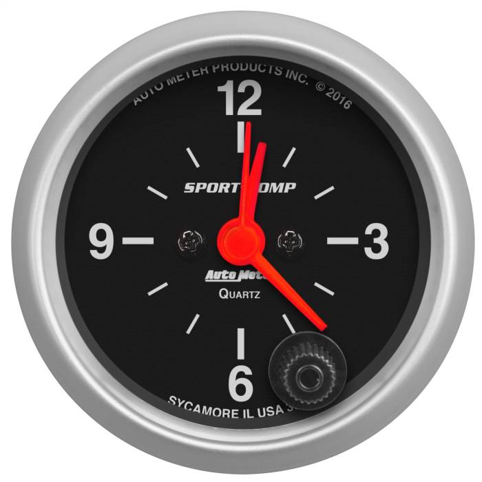 AutoMeter - AutoMeter Sport-Comp Clock 3385