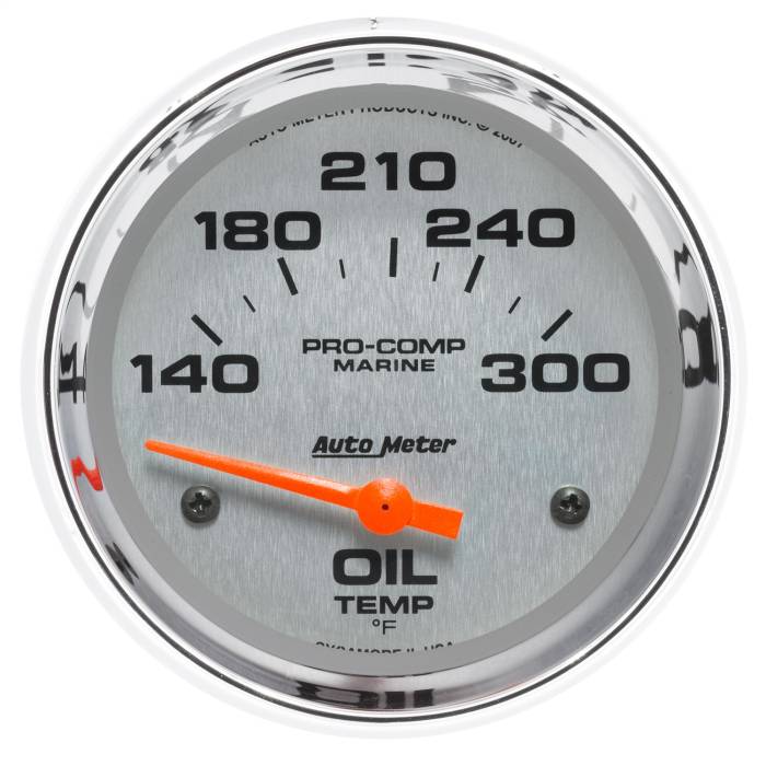 AutoMeter - AutoMeter Marine Electric Oil Temperature Gauge 200765-35