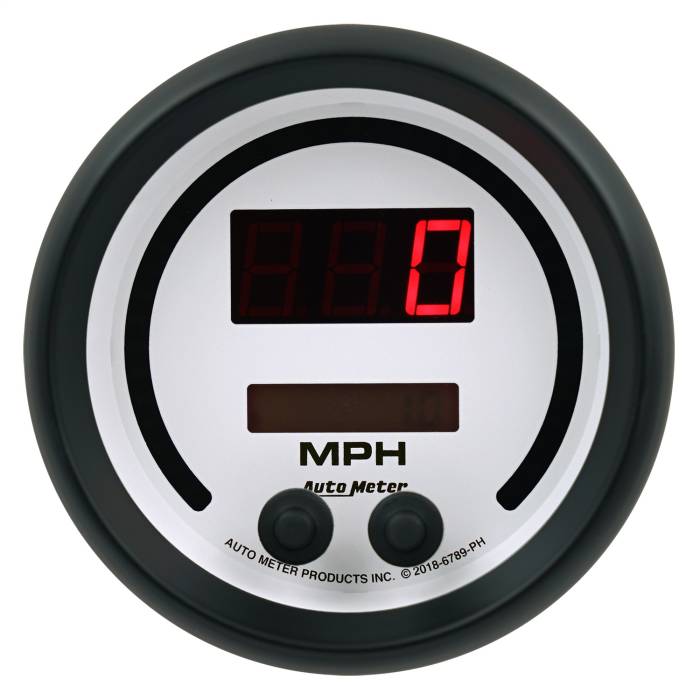 AutoMeter - AutoMeter Phantom Elite Digital Speedometer 6789-PH