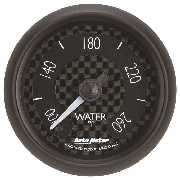 AutoMeter - AutoMeter GT Series Electric Water Temperature Gauge 8055
