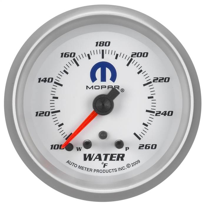 AutoMeter - AutoMeter MOPAR Electric Water Temperature Gauge 880250