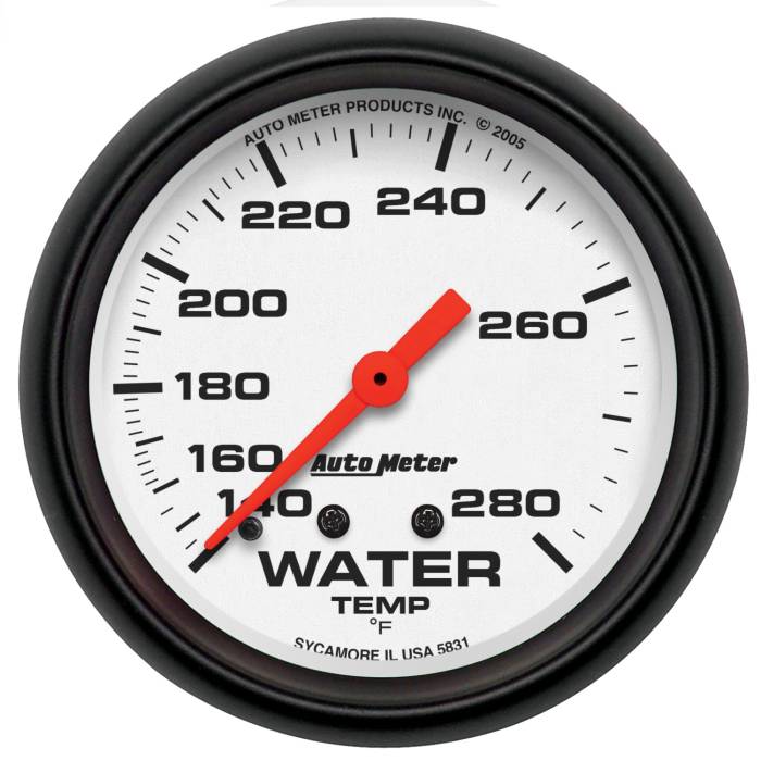 AutoMeter - AutoMeter Phantom Mechanical Water Temperature Gauge 5831