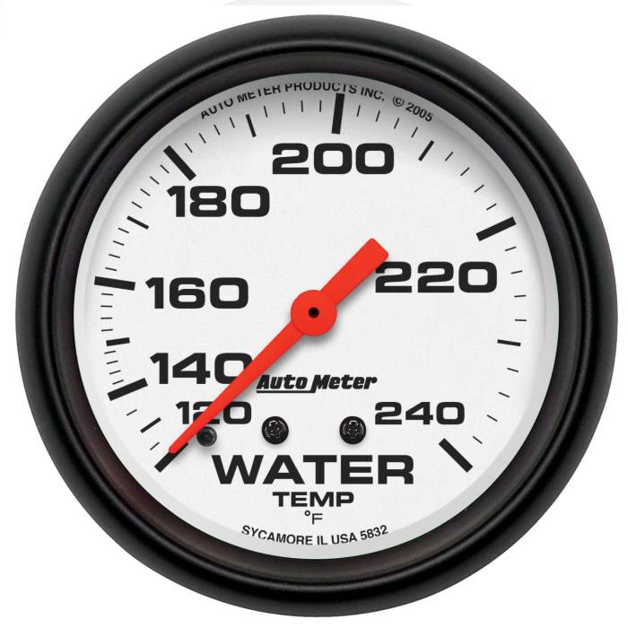 AutoMeter - AutoMeter Phantom Mechanical Water Temperature Gauge 5832