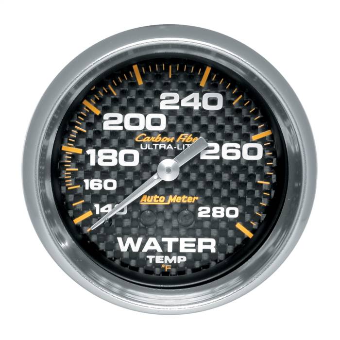AutoMeter - AutoMeter Carbon Fiber Mechanical Water Temperature Gauge 4831