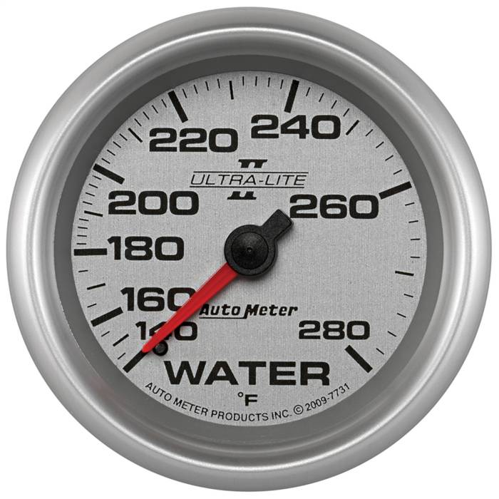 AutoMeter - AutoMeter Ultra-Lite II Mechanical Water Temperature Gauge 7731