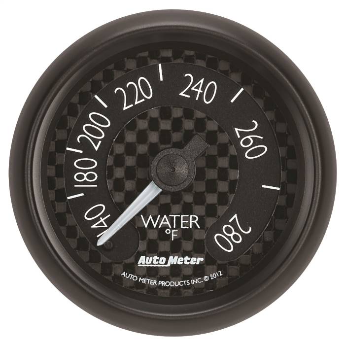 AutoMeter - AutoMeter GT Series Mechanical Water Temperature Gauge 8031