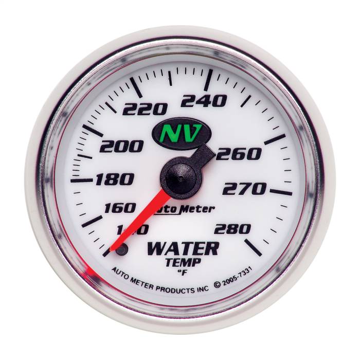 AutoMeter - AutoMeter NV Mechanical Water Temperature Gauge 7331