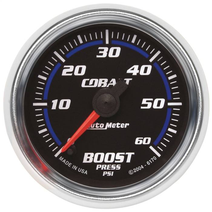 AutoMeter - AutoMeter Cobalt Electric Boost Gauge 6170
