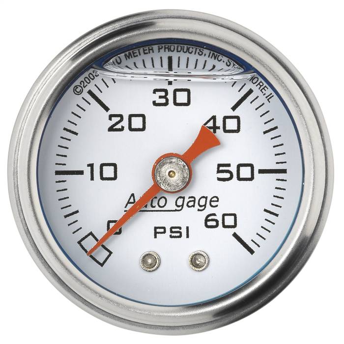 AutoMeter - AutoMeter Sport-Comp Mechanical Fuel Pressure Gauge 2176