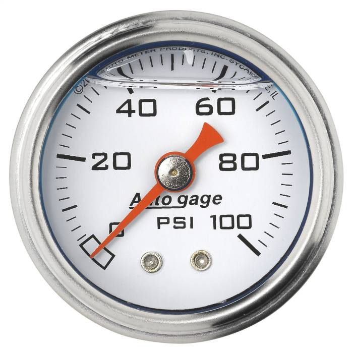 AutoMeter - AutoMeter Sport-Comp Mechanical Fuel Pressure Gauge 2177