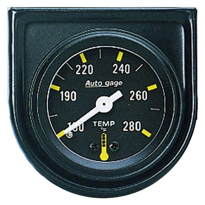 AutoMeter - AutoMeter Autogage Mechanical Water Temperature Gauge 2352