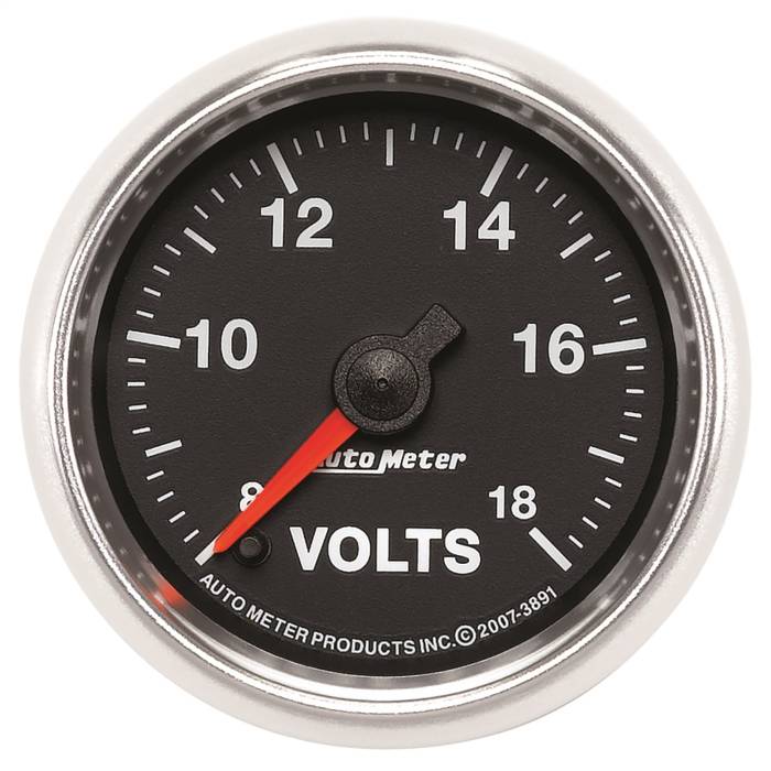 AutoMeter - AutoMeter GS Electric Voltmeter 3891