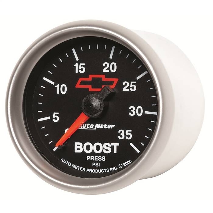 AutoMeter - AutoMeter GM Series Mechanical Boost Gauge 3604-00406