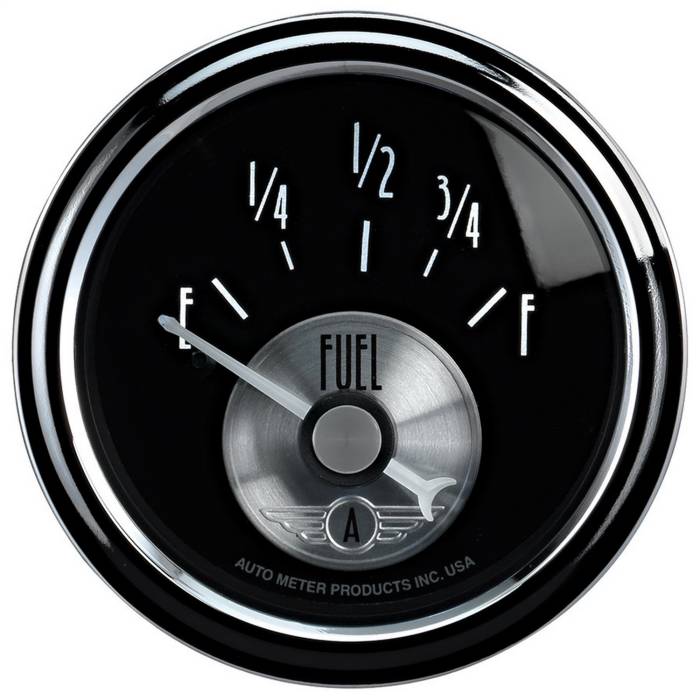 AutoMeter - AutoMeter Prestige Series Black Diamond Fuel Level Gauge 2014