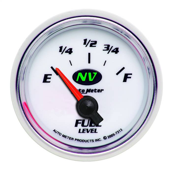 AutoMeter - AutoMeter NV Electric Fuel Level Gauge 7313