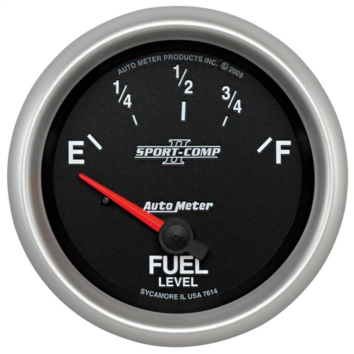 AutoMeter - AutoMeter Sport-Comp II Electric Fuel Level Gauge 7614
