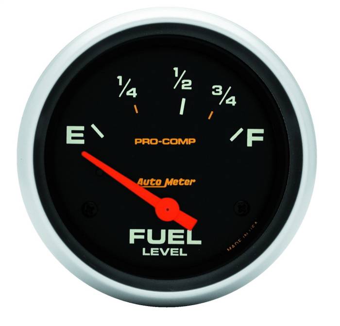 AutoMeter - AutoMeter Pro-Comp Electric Fuel Level Gauge 5416
