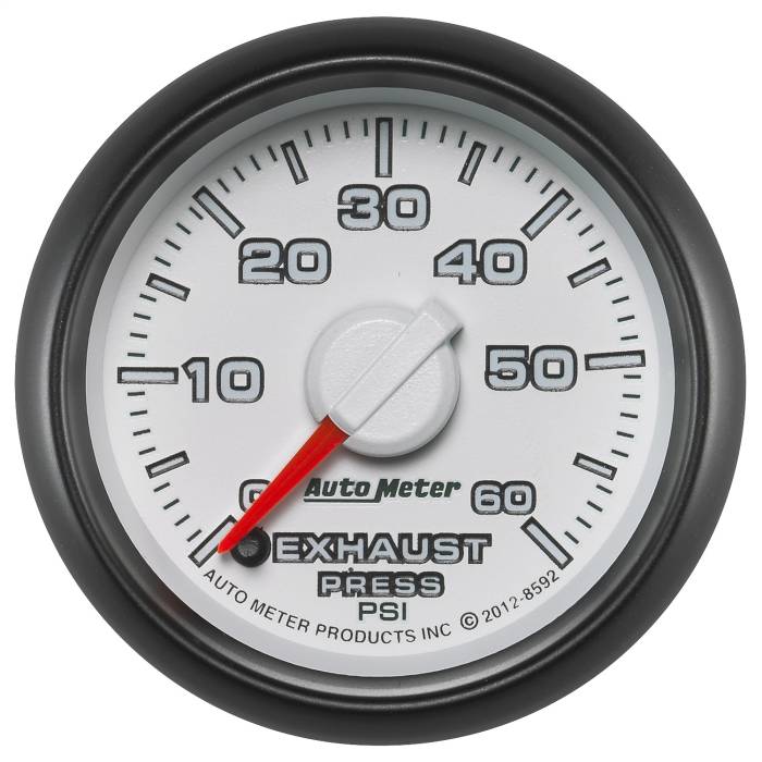 AutoMeter - AutoMeter Gen 3 Dodge Factory Match Boost Controller Gauge 8592