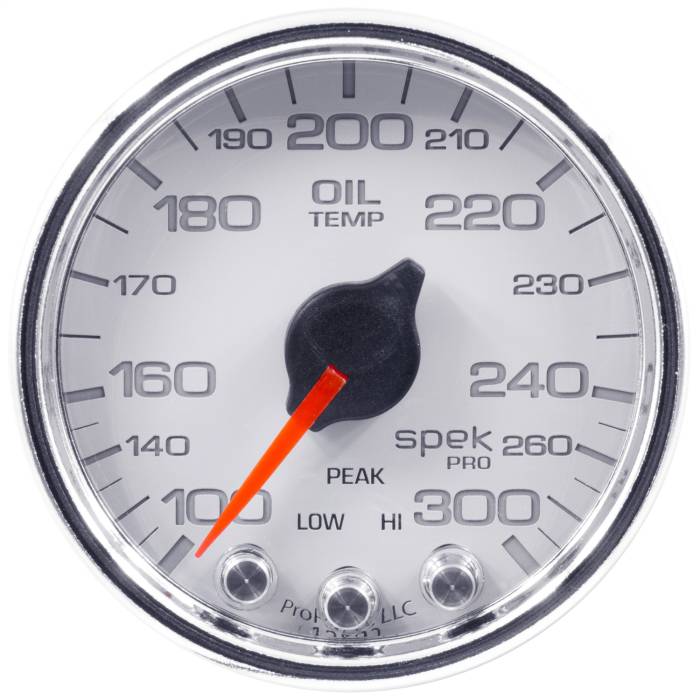 AutoMeter - AutoMeter Spek-Pro Electric Oil Temperature Gauge P32211