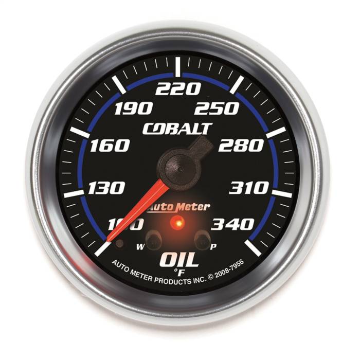 AutoMeter - AutoMeter Cobalt Electric Oil Temperature Gauge 7956