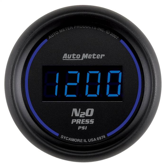AutoMeter - AutoMeter Cobalt Digital Nitrous Pressure Gauge 6974