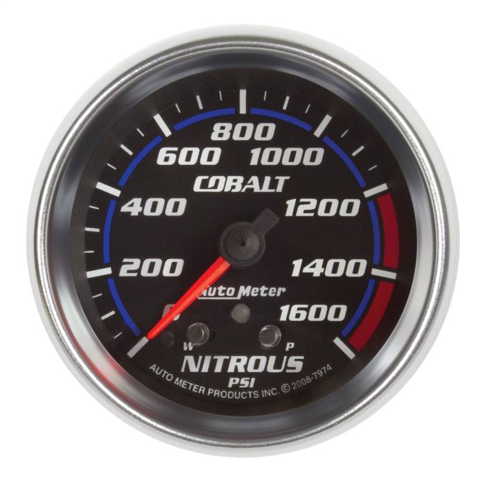 AutoMeter - AutoMeter Cobalt Electric Nitrous Pressure Gauge 7974