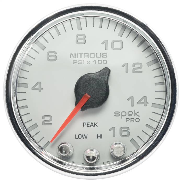 AutoMeter - AutoMeter Spek-Pro Electric Nitrous Pressure Gauge P32011