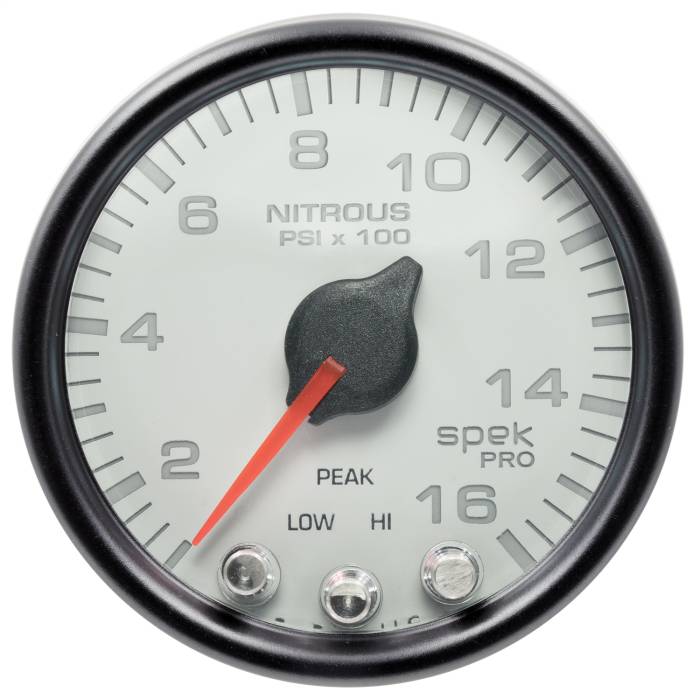 AutoMeter - AutoMeter Spek-Pro Electric Nitrous Pressure Gauge P32012