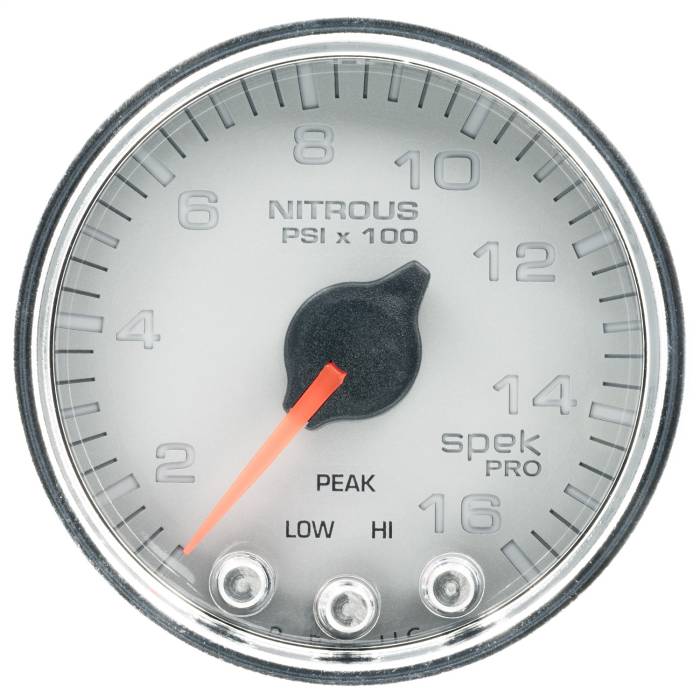 AutoMeter - AutoMeter Spek-Pro Electric Nitrous Pressure Gauge P32021