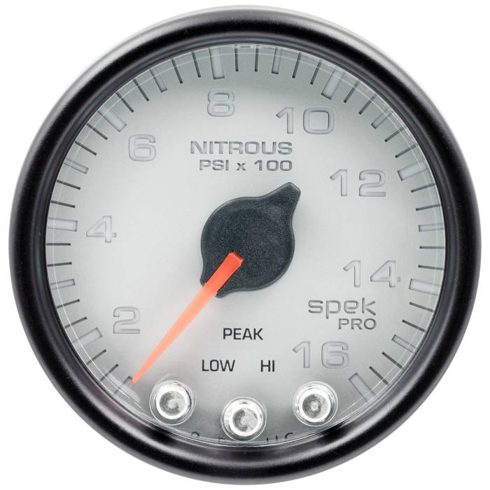AutoMeter - AutoMeter Spek-Pro Electric Nitrous Pressure Gauge P32022