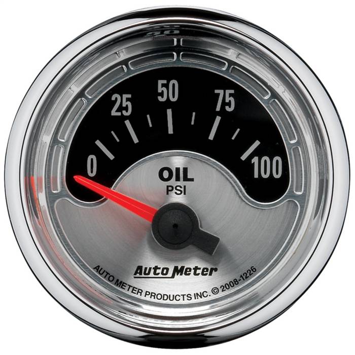 AutoMeter - AutoMeter American Muscle Oil Pressure Gauge 1226